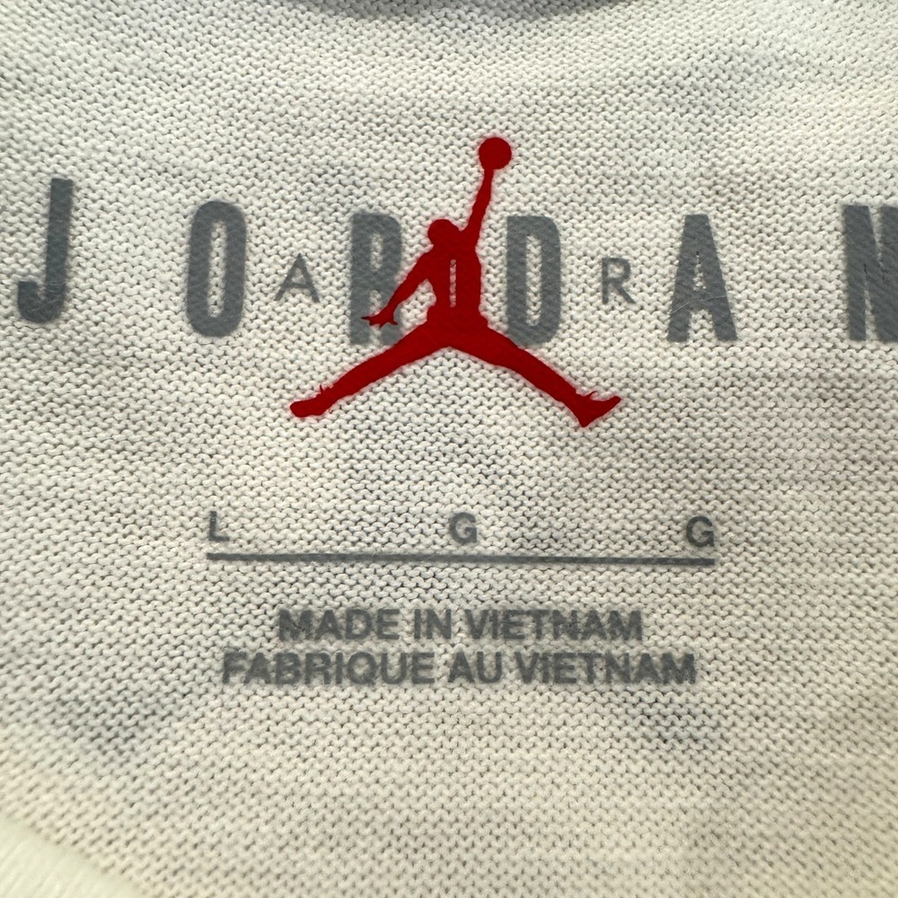 NWT Jordan‎ Graphic Long Sleeve T-Shirt Oversized Fit Women's Large Athleisure - Picture 7 of 10